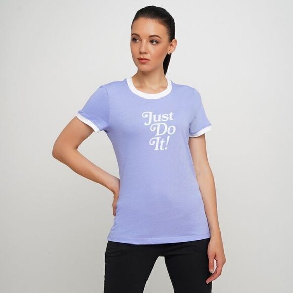 Nike Sportswear NSW Retro Femme Ringer Tee Shirt - Picture 2 of 7